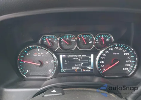 2016 Chevrolet Silverado 1500 2Lt из США, поврежденный, VIN 1GCVKREC8GZ299816